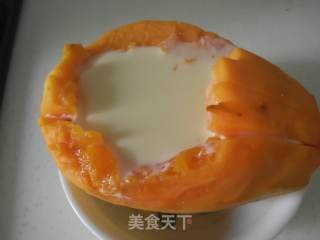 木瓜牛奶的做法步骤：5