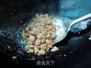 青笋炒肉丁的做法步骤：6