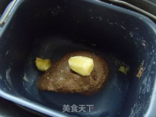 朴实的外表下却是惊艳---可可蔓越莓黑麦面包的做法步骤：3
