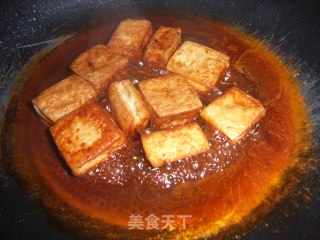 叉烧豆腐泡的做法步骤：4