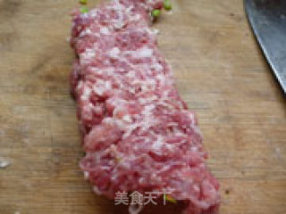 香菇酿肉的做法步骤：3