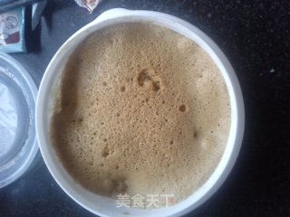 微波炉巧克力味蛋糕的做法步骤：4