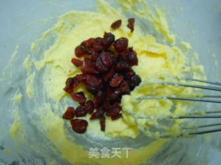 蔓越莓饼干的做法步骤：4