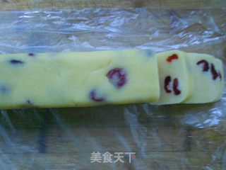 蔓越莓饼干的做法步骤：7