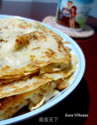 香蕉煎饼的做法步骤：10