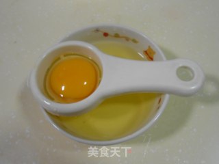 巧克力淋酱天使蛋糕（6寸蛋糕）的做法步骤：1