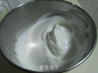 巧克力淋酱天使蛋糕（6寸蛋糕）的做法步骤：3