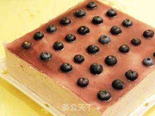 【蓝莓慕斯蛋糕】的做法步骤：24