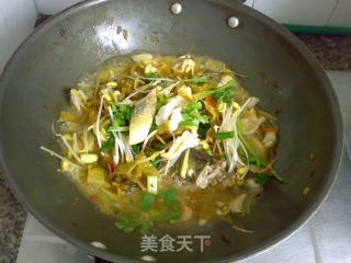 酸菜桂花鱼的做法步骤：10