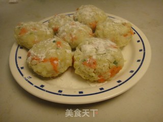 烟熏三文鱼土豆饼的做法步骤：6