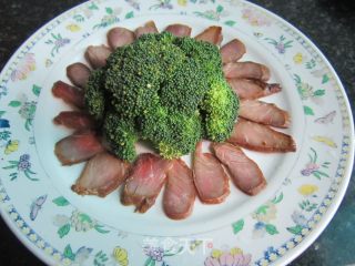瘦肉西兰花的做法步骤：4