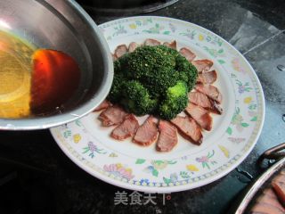 瘦肉西兰花的做法步骤：6