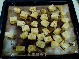 素中荤斋菜之一“烧八宝烤麸”的做法步骤：13
