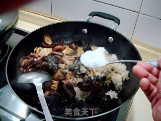 素中荤斋菜之一“烧八宝烤麸”的做法步骤：19