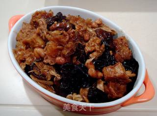 素中荤斋菜之一“烧八宝烤麸”的做法步骤：21