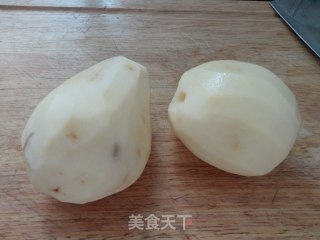 土豆炖豆角的做法步骤：2
