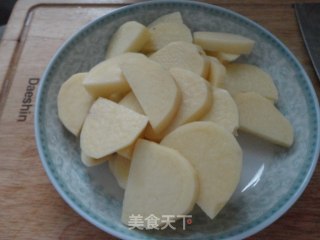 土豆炖豆角的做法步骤：3