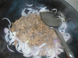 孜然羊肉的做法步骤：5
