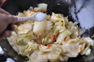 干煸白菜的做法步骤：11