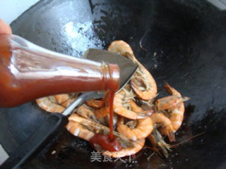 茄汁大虾的做法步骤：7