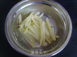 自制薯条的做法步骤：6