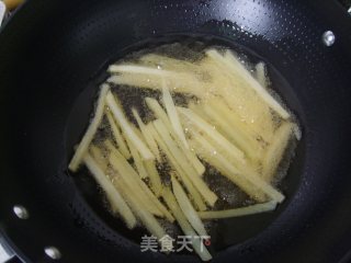 自制薯条的做法步骤：7