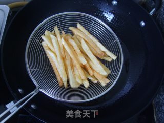 自制薯条的做法步骤：8