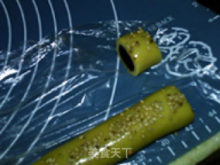 一口枣泥卷的做法步骤：14