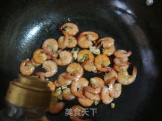 香油爆虾的做法步骤：6