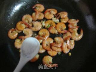 香油爆虾的做法步骤：7