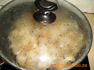 香菇炒腊肉的做法步骤：7