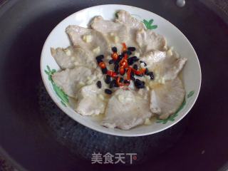 鼓椒蒸肉片的做法步骤：7