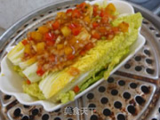 蒜蓉娃娃菜的做法步骤：6