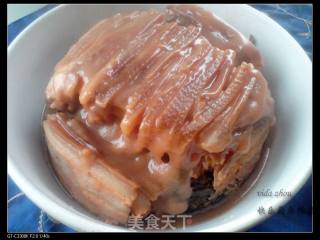梅菜扣肉的做法步骤：6