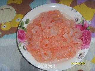 水晶虾仁的做法步骤：1