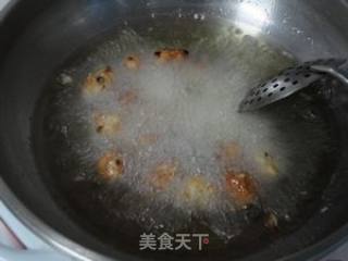 干炸豆渣丸子的做法步骤：4