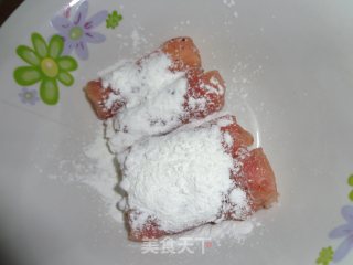 黑胡椒芝士猪柳卷的做法步骤：7