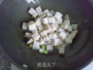 辣炒萝卜糕的做法步骤：4