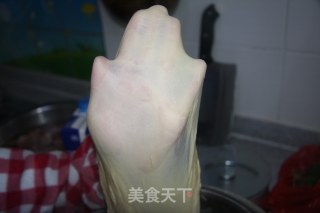 肠仔包的做法步骤：4