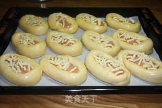肠仔包的做法步骤：16