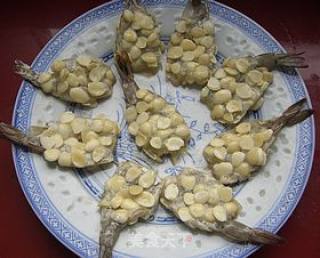 杏仁虾的做法步骤：7
