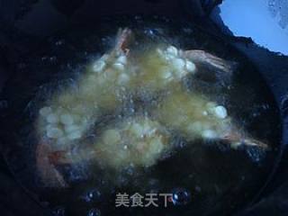 杏仁虾的做法步骤：8