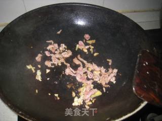 豆豉肉丝炒杏鲍菇的做法步骤：4