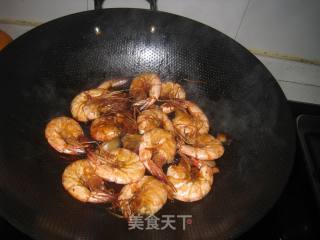 酱烧大虾的做法步骤：6
