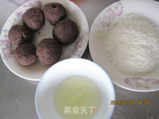 红豆馅雪花面包的做法步骤：3