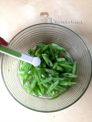 芝香四季豆的做法步骤：5