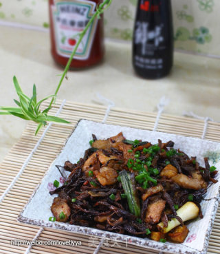 干豆角炒肉的做法步骤：5