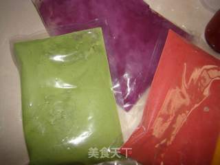 彩色汤圆的做法步骤：5