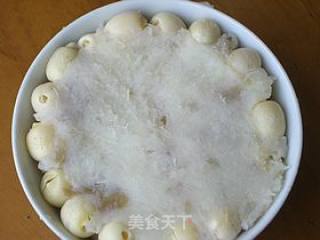 山药莲子塔的做法步骤：6
