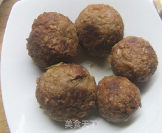 馒头四喜丸子的做法步骤：10